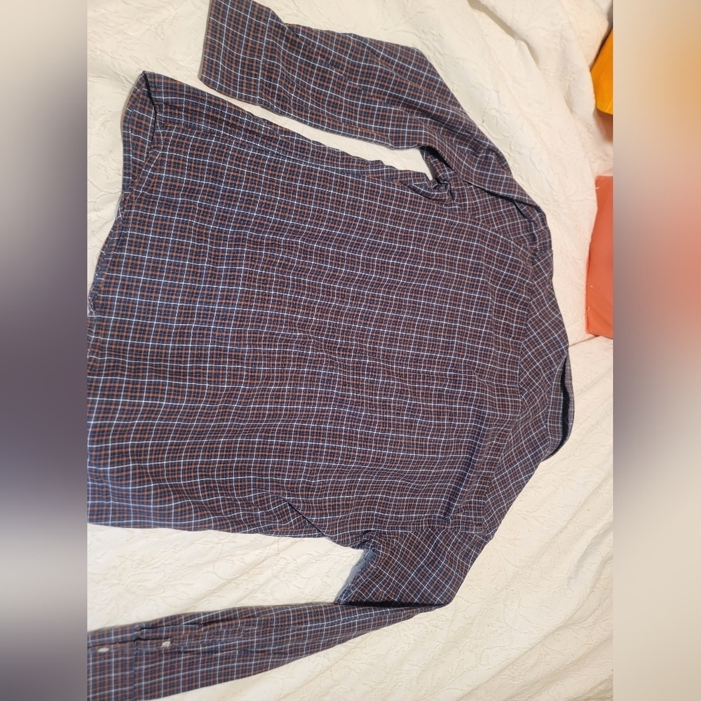 Men's Billy‎ Reid Plaid Button Up Shirt - Picture 4 of 4